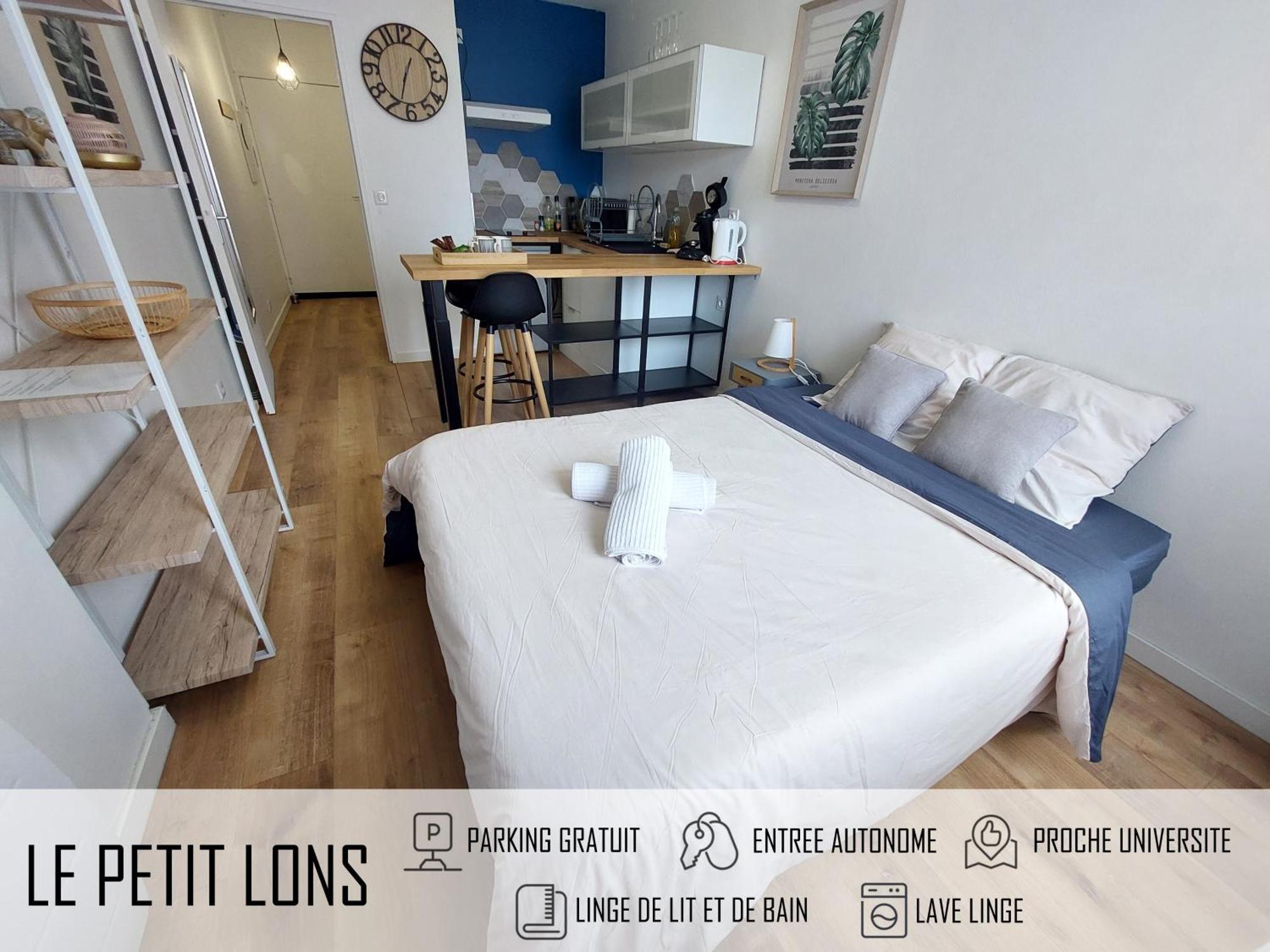 Le Petit Lons - Parking Gratuit - Proche Universite De Pau מראה חיצוני תמונה